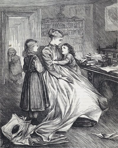 Çocuklarıyla birlikte bir dul by Mary Ellen Edwards