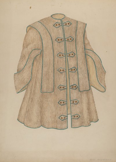 Akşam Pelerini, c. 1940. by Mary Fitzgerald