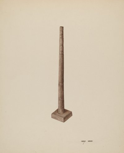Şamdan, c. 1940. by Mary Hansen