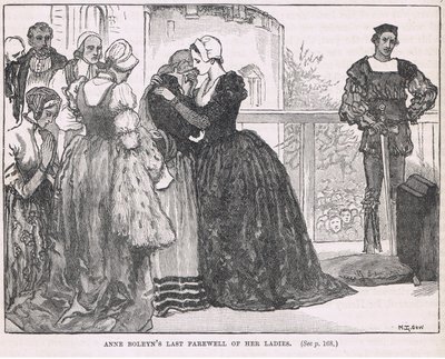 Ann Boleyn'in hanımlarına son vedası by Mary L. Gow