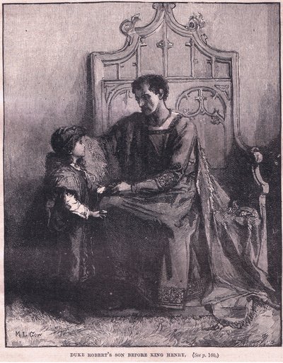 ಕಿಂಗ್ ಹೆನ್ರಿ AD 1106 ಟರ್ಕ್ ಮೊದಲು ಡ್ಯೂಕ್ ರಾಬರ್ಟ್ ಮಗ by Mary L. Gow