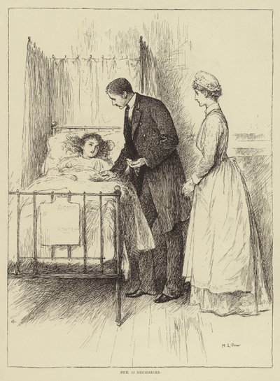 Honnor Morten tarafından Bir Hemşirenin Hikayesi için İllüstrasyon by Mary L. Gow