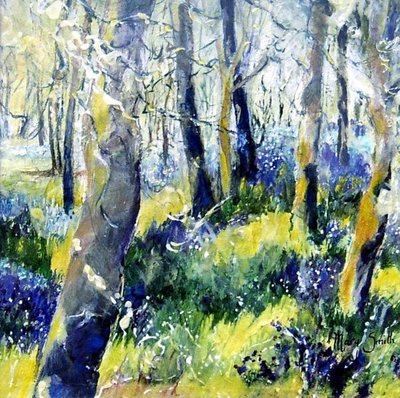 Bluebells ve Sarı by Mary Smith