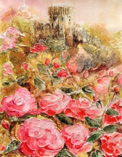 Windsor bahçelerindeki güller by Mary Smith
