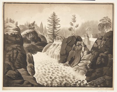 Norveç manzarası by Mary Sophie Clarck