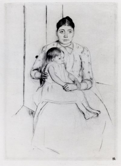 Dinlenme (Dinlenme) by Mary Stevenson Cassatt