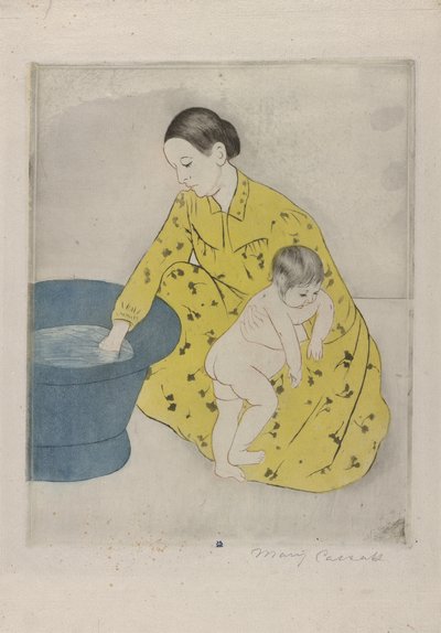 Hamam, 1890-91 by Mary Cassatt
