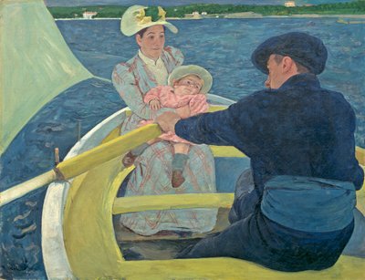 Tekne Partisi by Mary Stevenson Cassatt