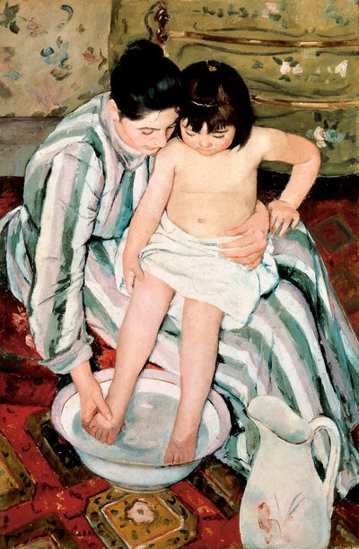Çocuğun Hamamı. Mary Stevenson Cassatt