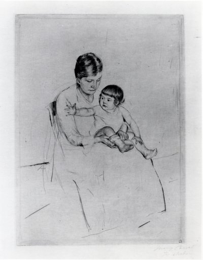 bu çorap by Mary Stevenson Cassatt