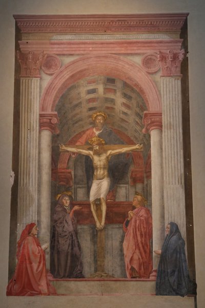 Kutsal Üçlü by Masaccio