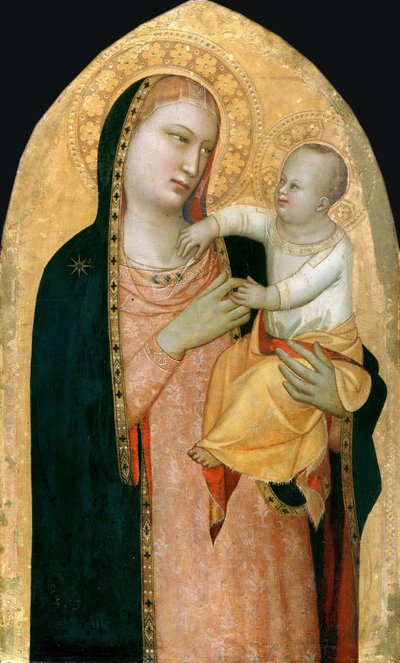 Madonna ve Çocuk by Maso di Banco