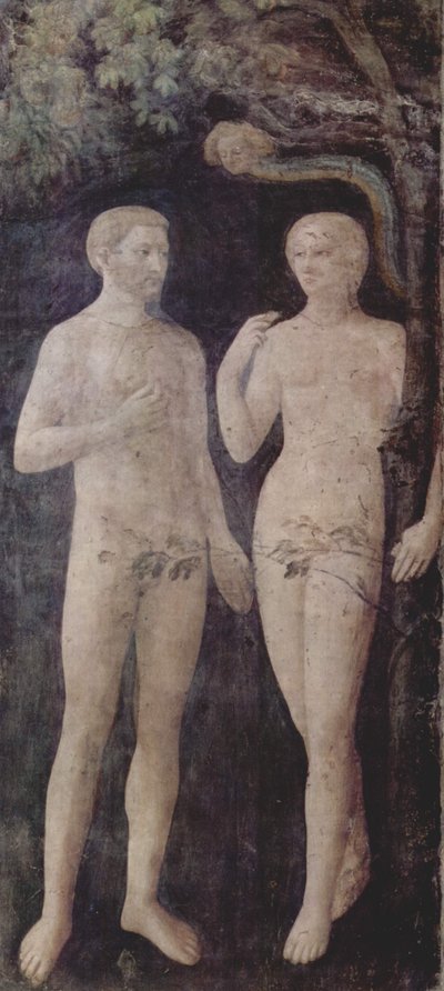 Adem ve Havva by Masolino da Panicale