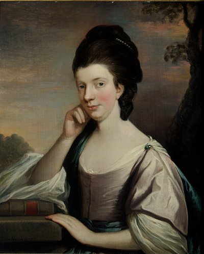 Bayan Elizabeth Hartley olduğu düşünülen bir Kadının Portresi (1751-1824) by Mason Chamberlain