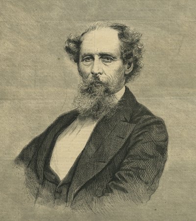 Harpers Weekly için Charles Dickens by Mason and Co.