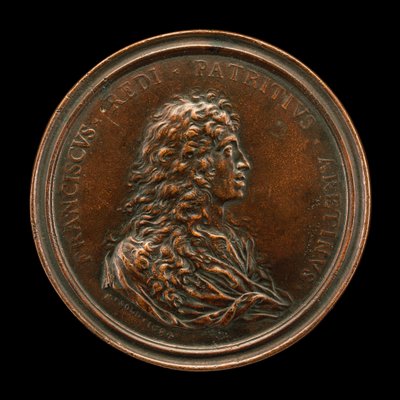 Francesco Redi, 1626-1697, Hekim ve Bilim Adamı [ön yüz], 1684. by Massimiliano Soldani