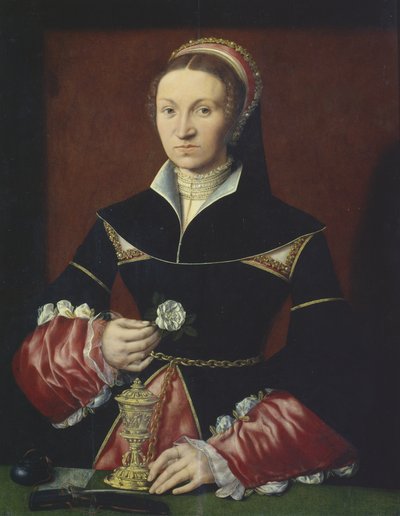 Bir Hanımefendinin Portresi, 1536 by Master A.W.