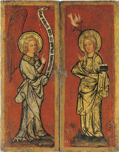 Duyuru. Kutsal Yüzün Üç Parçası by Master Bertram of Minden