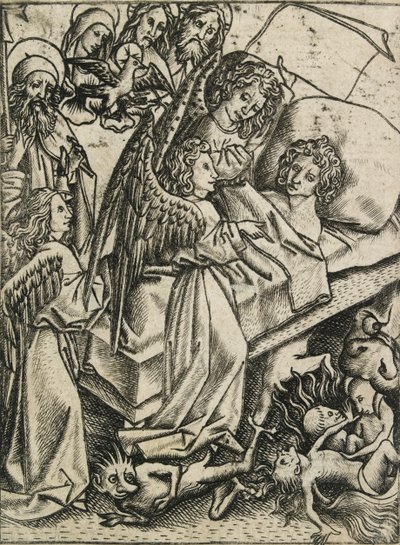 Hırsızlığa karşı alçakgönüllülüğün sunumu, 15. yüzyıl by Master ES
