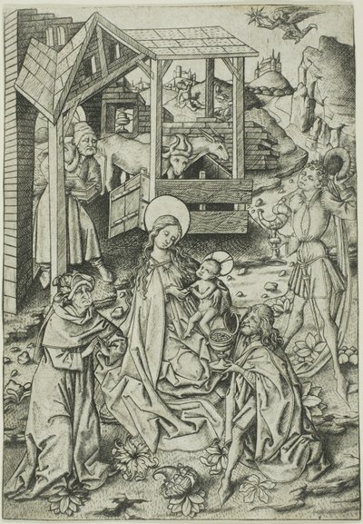 Magi'nin hayranlığı by Master E.S.