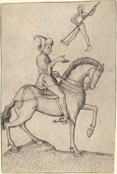 Erkeklerin Şövalyesi by Master E.S.