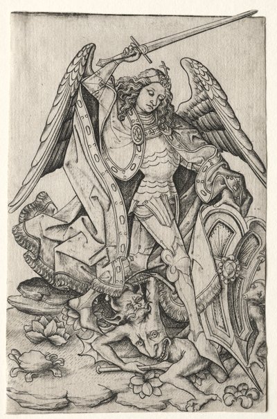 Aziz Michael, 15. yüzyılın üçüncü çeyreği. by Master E. S.