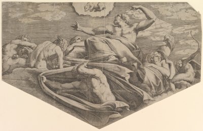 Jüpiter ve Callisto, 1540-56. by Master FG