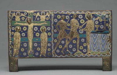 Aziz Thomas Becket Kalıntıları için bir Şaseden Plaket, 1220-1225 by Master G. Alpais