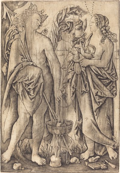Mars ve Venüs (Merkür ve Venüs?) by Master H.L.