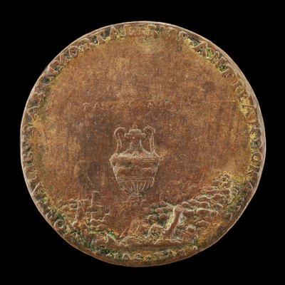 Manzaradaki Vazo [ters], 1554. by Master IAC. URB.