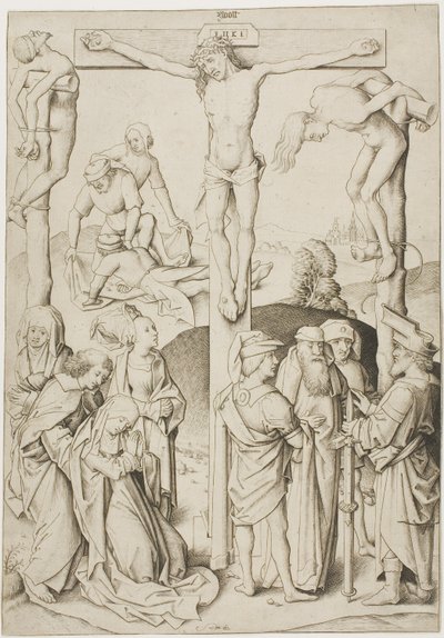 Calvary by Master I.A.M. of Zwolle