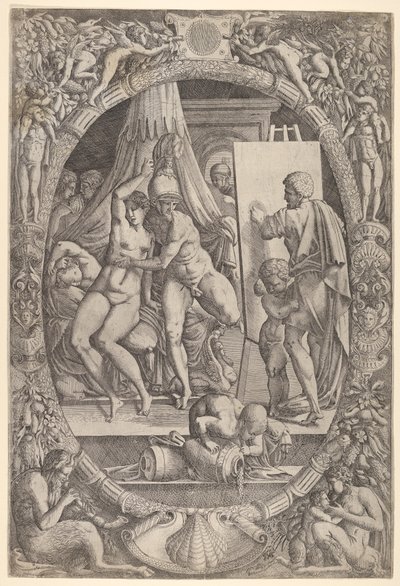 Apelles Resim Alexander ve Campaspe. by Master IQV