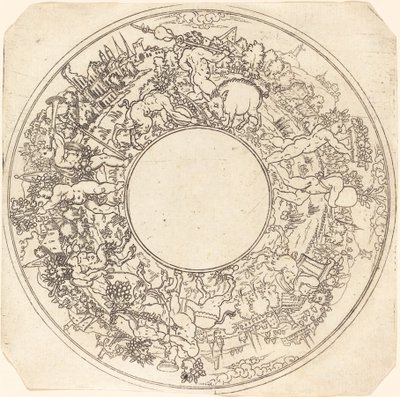 Eşek Üzerinde Bacchus by Master IS.