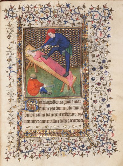 Saatler Kitabı, Rennes kullanımı, Aziz Apollonia