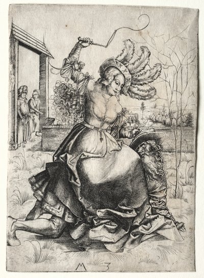 Aristoteles ve Phyllis by Master MZ