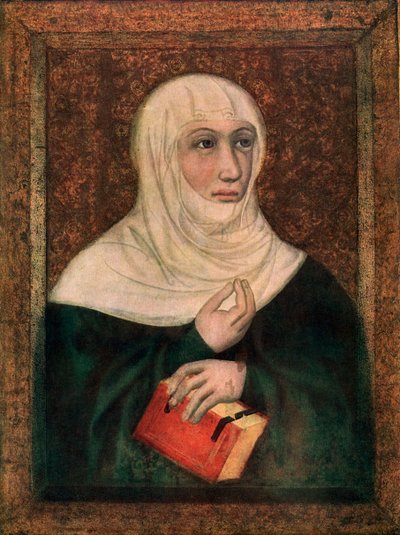Aziz Clara, 1365-1367 1955 by Master Theodoric