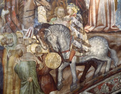 Çarmıha gerilmeden detay by Master Trecentesco of Sacro Speco School