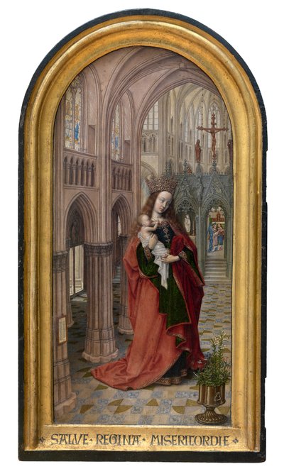 Kilisede Madonna, 1499 dolayları (panel üzerine yağlıboya) by Master of 1499