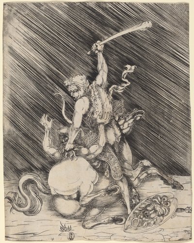 Herkül ve Cacus by Master of 1515