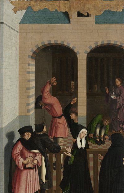 Yedi Merhamet Eseri Yedi Merhamet Eseri ile bir poliptik paneli: Mahkumları Rahatlatmak by Master of Alkmaar