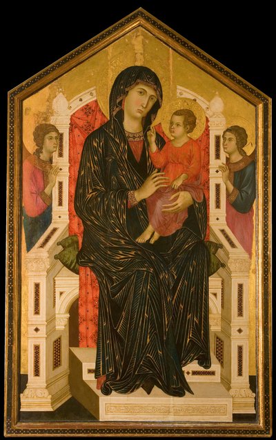 Maestà, 13. yüzyılın ikinci yarısı by Master of Badia a Isola
