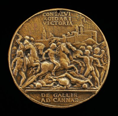 Cannae Savaşı [ön yüz], c. 1503. by Master of Coriolanus