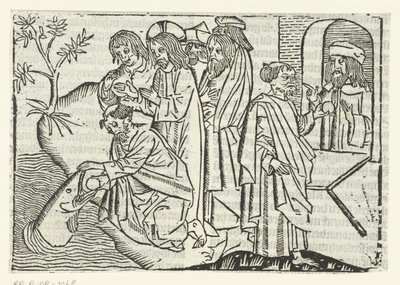 Peter ve tapınak vergisi by Master of Delft (attributed to)