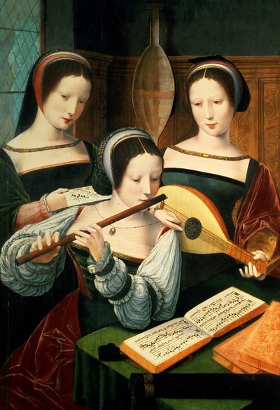 Konser (ayrıca bkz. 51374) by Master of Female Half Lengths
