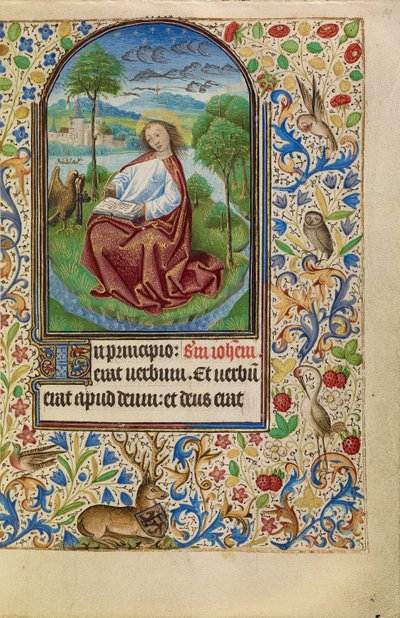 Saatler Kitabı by Master of Jacques of Luxembourg