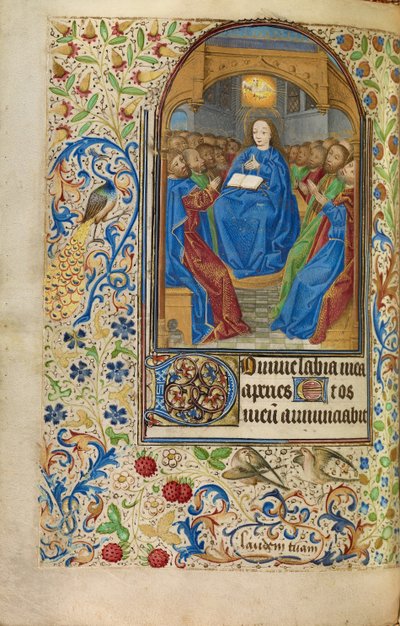 Pentekost by Master of Jacques of Luxembourg