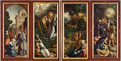 Wildenstein Altarpiece kapatıldı by Master of Messkirch