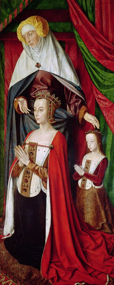 Bourbon Altarpiece, St. Anne