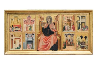 St Cecilia ve hayatının hikayeleri by Master of Saint Cecilia