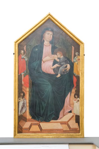 Azizlerle Madonna ve Çocuk, 1300 dolayları (panel) by Master of San Gaggio